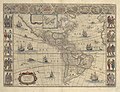 1614ko Amerikako mapa