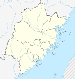 Guangze is located in Fujian