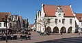 Haltern am See, l'ancien hôtel de ville dans la rue