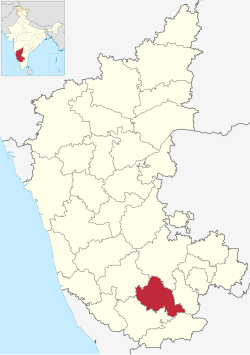 Location in Karnataka