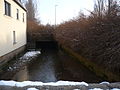 Austritt des Sendelbachs an der Brücke Moritzhöfen