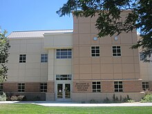 GCCC Student and Community Services Center, rear view