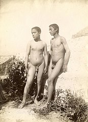 Études de nus masculins, ca.1900