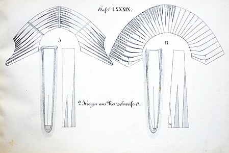 Arbeitsanleitung für zwei Kragen aus Nerzschweifen (1883)