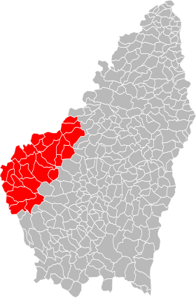 Localisation de Communauté de communes de la Montagne d'Ardèche