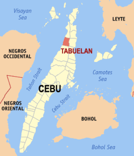 Tabuelan na Cebu Coordenadas : 10°51'N, 123°54'E