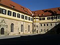 Blick in den Innenhof von Schloss Hohentübingen