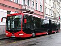 Xe buýt đỏ điển hình của Bratislava