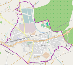 Localização de Opalenica na Polónia