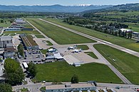 Flughafen Altenrhein mit Piste