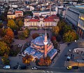 The Banya Bashi Mosque an example of Ottoman architecture