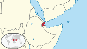 Djibouti asendikaart