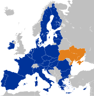 Die Ukraine und die EU in Europa