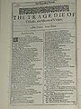 Primièr Folio (1623) pagina títol facsimile