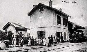 La gare de Boghni.