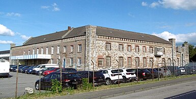 ehem. Tuchfabrik Niessen auf dem Gelände der vormaligen Burg Schönforst