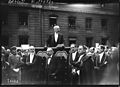 Discours de Maurice Maunoury, ministre de l'Intérieur, aux obsèques de M. Leullier préfet de police, caserne de la Cité, 7 août 1922.