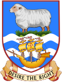 Falklandinsaarten vaakuna