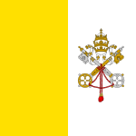 Vlag van Santa Sede / Stato della Citta del Vaticano