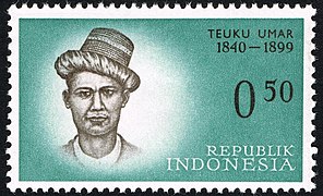 Stamp of Indonesia - 1961 - Colnect 260754 - Teuku Umar 1840-1899.jpeg