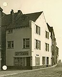 Hoekhuis Stenenwal-Wycker Smedenstraat: Fotopersbureau Het Zuiden, 1960