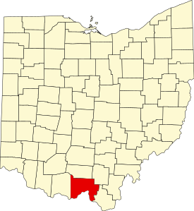 Koort vun Scioto County