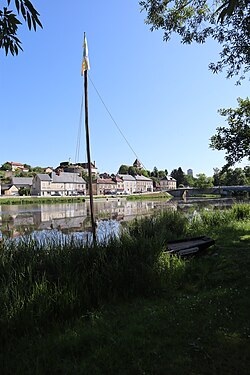 Skyline of Cercy-la-Tour