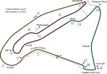 The Nevers Circuit modified in 2003