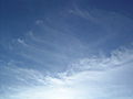 Cirrostratus with Cirrus uncinus