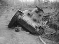 Japanese type 95 tank at Milne Bay after battle