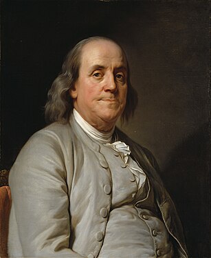 Benjamin Franklin by Joseph Siffrein Duplessis