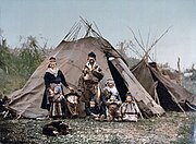 Een Samische familie (ca. 1900)