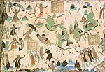 Story of the Five Hundred Robbers (535–557 CE), Mogao Caves, Cave 285, Dunhuang, Western Wei period