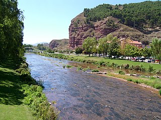 Najerilla River across Najera