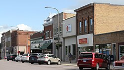 Businesses on Pacific Avenue.