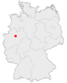 Position of Hamm in Germany