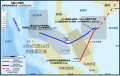 Initial search areas (Simplified Chinese)/Kawasan carian awal (Cina Ringkas)/最初搜索区域 （简体中文）