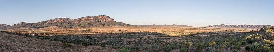 View of Rawnsley Bluff and Chace Range from Alison Saddle 20230211 1