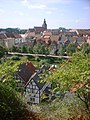 Havelberg, Stadtgraben und Altstadt mit St. Laurentius