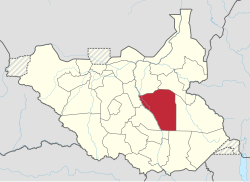 Jonglei in South Sudan between 2015 and 2020