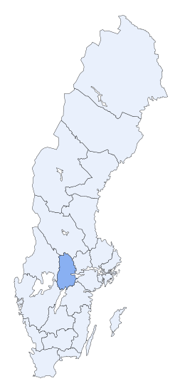 Contea de Örebro - Localizazion