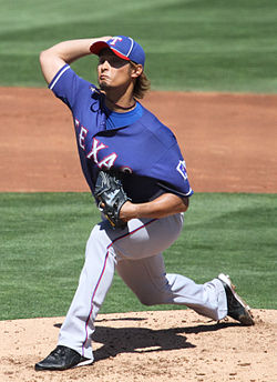 Yu Darvish maaliskuussa 2012.