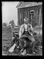 Appenzell Innerrhoden, Mann in Appenzeller Tracht, 1910