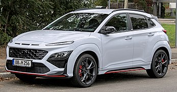 Hyundai Kona N - left front view