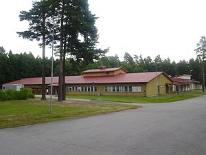 Före detta byggnad för Artilleriets officershögskola.