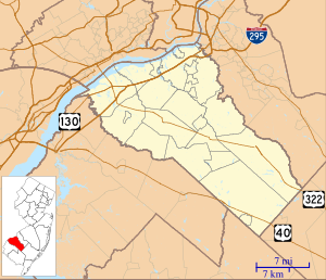 Sewell is located in Gloucester County, New Jersey