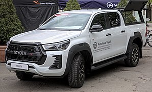 Toyota HiLux GR Sport - left front view