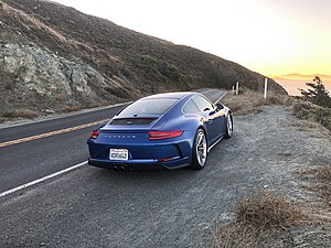 ポルシェ・911 GT3 ツーリング（991.2）リア