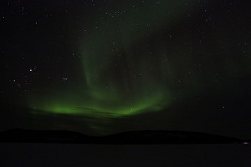 Aurora borealis (Inarijärvi)