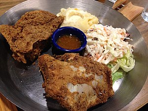 Deep-fried Swordfish collar